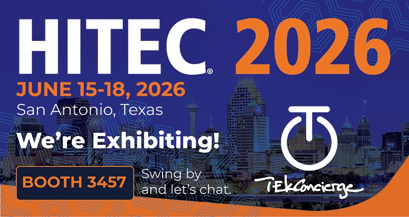 TekConcierge Heads to HITEC 2026: Come Meet Our Team in San Antonio